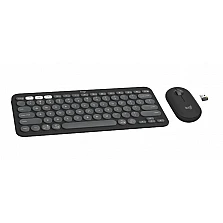 Клавиатура Logitech Pebble 2 Combo - TONAL GRAPHITE
