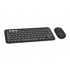 Клавиатура Logitech Pebble 2 Combo Mac - TONAL GRAPHITE