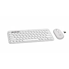 Клавиатура Logitech Pebble 2 Combo - TONAL WHITE