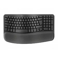 Безжична Клавиатура Logitech Wave Keys ergonomic – GRAPHITE