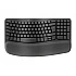 Wireless keyboard Logitech Wave Keys ergonomic – GRAPHITE