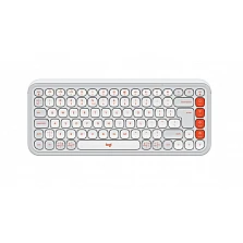 Клавиатура Logitech Pop Icon Keys - White - US INT'L - BT - N/A - INTNL-973