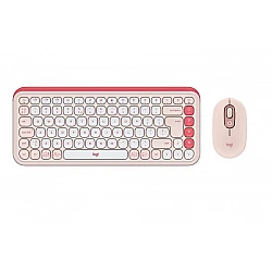 Клавиатура Logitech Pop Icon Combo - Rose - US INT'L - BT - N/A - INTNL-973