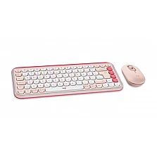 Клавиатура Logitech Pop Icon Combo - Rose - US INT'L - BT - N/A - INTNL-973