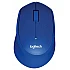 Безжична мишка Logitech M330 Silent Plus, blue