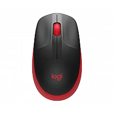 Безжична мишка Logitech M190 Full-size – RED