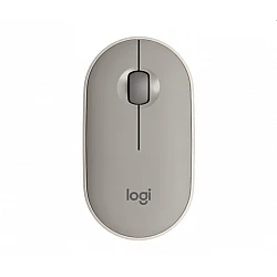 Logitech Pebble M350 Wireless Mouse Sand EMEA
