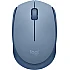 Безжична мишка Logitech M17 – BLUEGREY