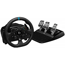 Гейминг волан и педали Logitech G923, Xbox One, PC, Aluminium