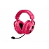 Gaming безжични слушалки Logitech PRO X 2 LIGHTSPEED – MAGENTA EMEA28-935