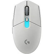 Геймърска мишка Logitech G305 X Superlight, 2.4 GHz, бяла