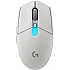Геймърска мишка Logitech G305 X Superlight, 2.4 GHz, бяла