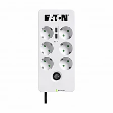 Електрически разклонител Eaton Protection Box 6 USB DIN
