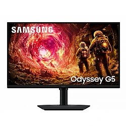 Samsung 27FG502 Odyssey G5 Monitor 27" QHD IPS 180Hz 1ms DP HDMI Black