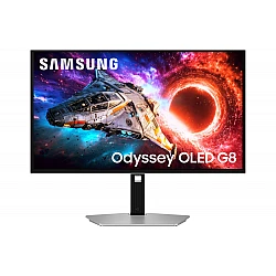 Монитор Samsung Odyssey OLED G8 LS27HG800SU, 27" 4K, 240Hz, 0.03 ms, DP 2.1, USB‑C 98W, Silvercurrys.co