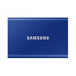 Твърд диск Samsung Portable SSD T7 1TB, Blue