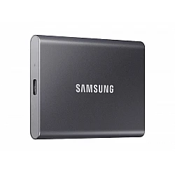 Твърд диск Samsung Portable SSD T7 1TB, Titanium