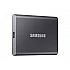 Твърд диск Samsung Portable SSD T7 1TB, Titanium