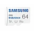 Карта памет Samsung 64 GB micro SD PRO Endurance Adapter Class10