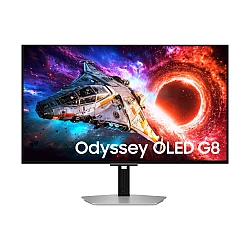 Monitor Samsung Odyssey OLED G8 LS32HG800SU, 32" 4K, 240Hz, 0.03 ms, DP 2.1, USB‑C 98W, Silvercurrys.co