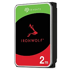 Вътрешен HDD Seagate IronWolf 2TB ( 3.5", 256MB, 5400 RPM, SATA 6Gb/s )