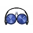 Headsets sony mdr-zx310 blue