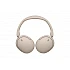 Безжични слушалки Sony WH‑CH730N, кремави