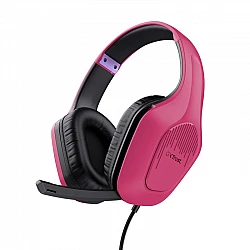 Gaming слушалки TRUST GXT415 Zirox Pink