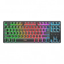 Gaming TRUST GXT831 Thado TKL безжична клавиатура Black US