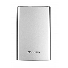 Външен HDD Verbatim Store 'n' Go, 2 TB, 2.5", USB 3.0, сребрист