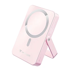 Verbatim Charge 'n' Go Power Bank with Stand Magnetic Wireless 10000mAh Pink
