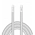Кабел Verbatim Sync & Charge SoftTouch, USB‑C към USB‑C, 100W, 120 cm, бял