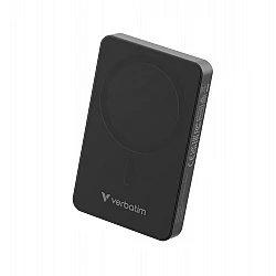 Външна батерия Verbatim Charge 'n' Go Essentials Power Bank Magnetic Wireless 10000mAh черна