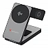 Verbatim Foldable 3-in-1 Qi2 Magnetic Wireless Power Bank 10000 mAh Grey