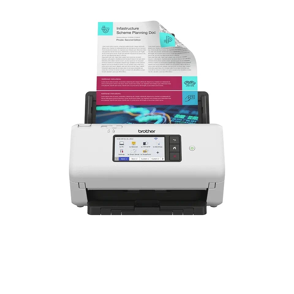 Scanner brother ads-4700w desktop