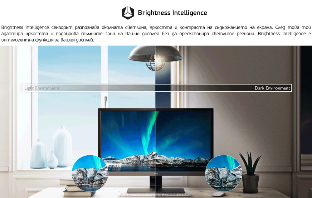 Монитор BenQ GL2480, 24 TN, 1ms, 1920x1080 Black