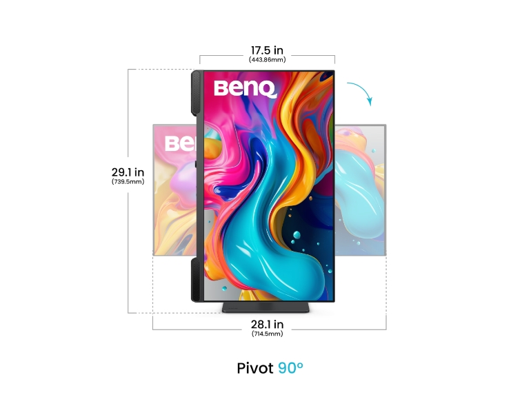 Монитор BenQ PV3200U 32 професионален дисплей тъмносив