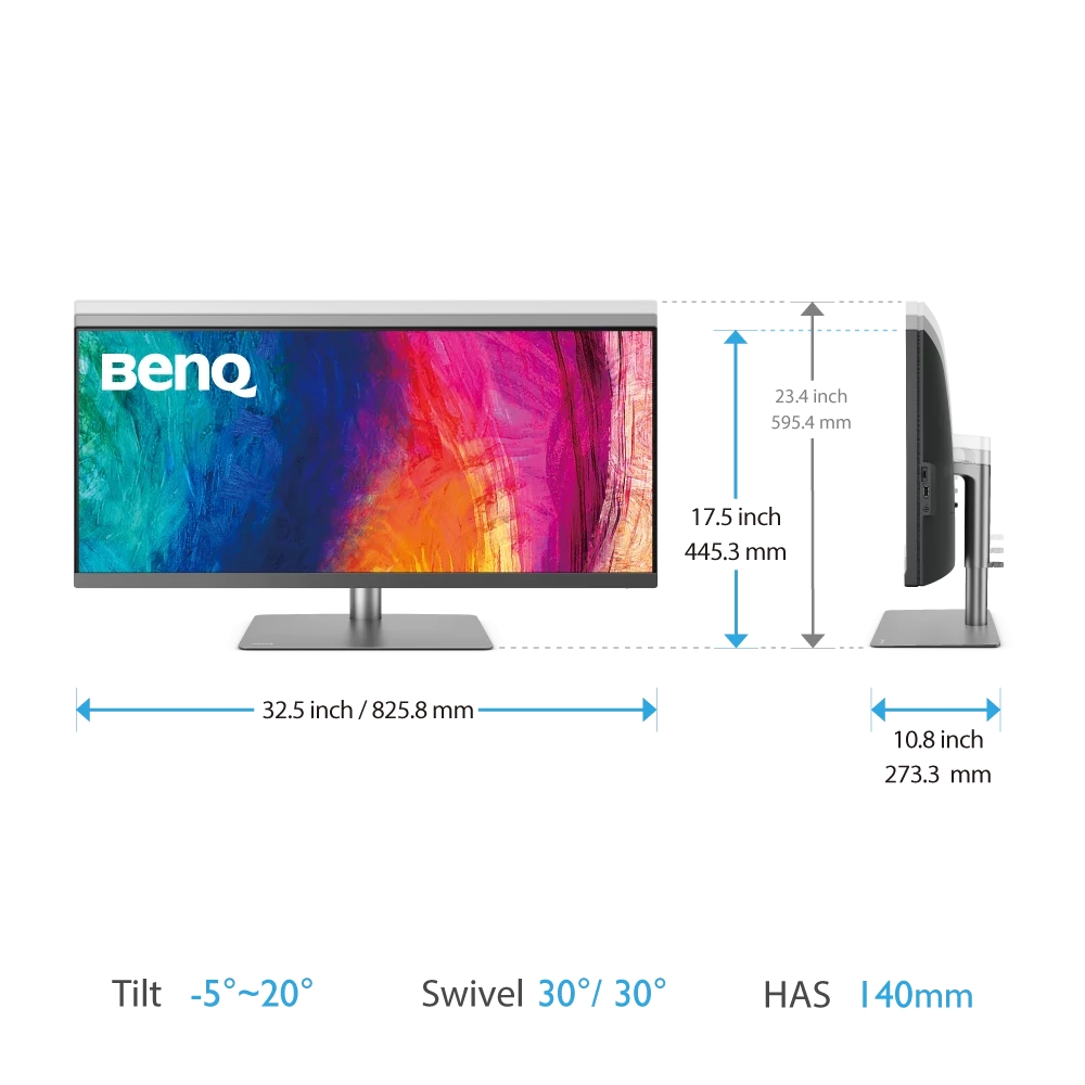 Monitor BenQ PD3420Q 34W IPS LED 3440x1440 2K QHD, Design Mon