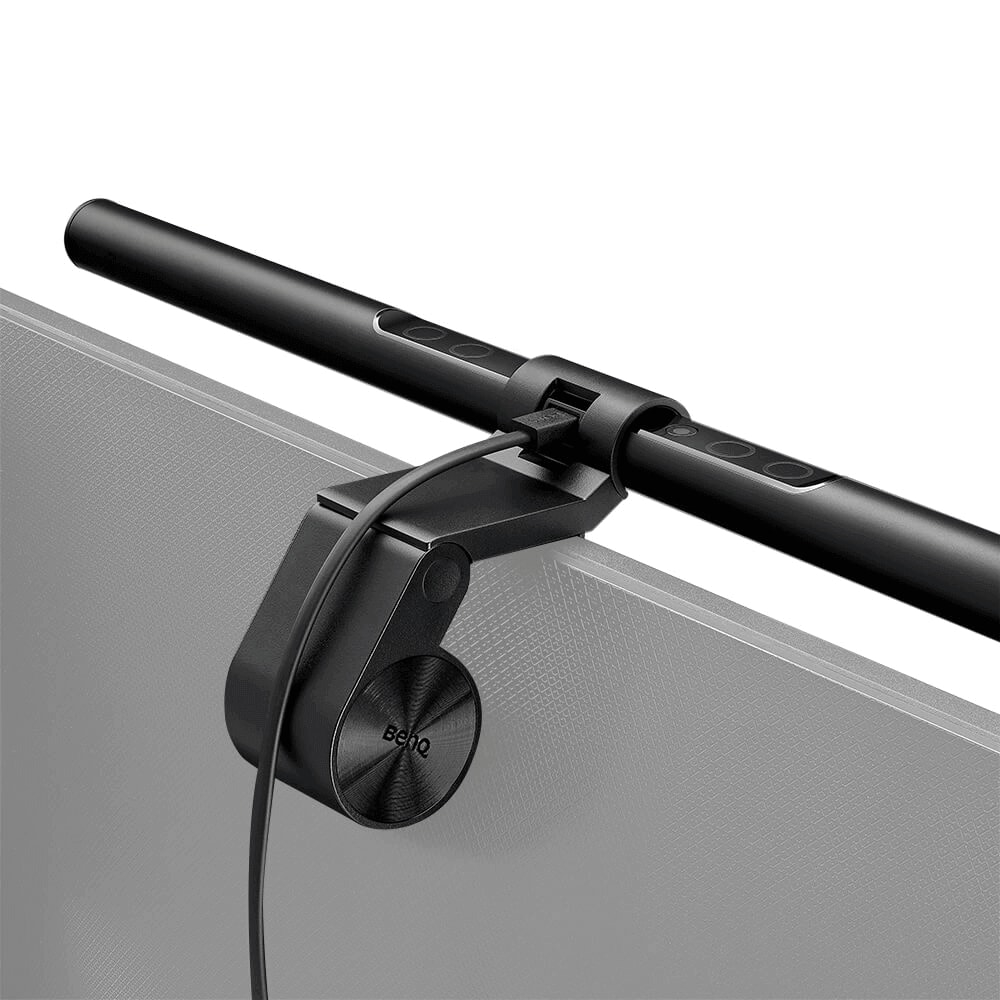 Лампа BenQ Monitor ScreenBar e-Reading, Aluminum alloy, PCB, BLACK AR
