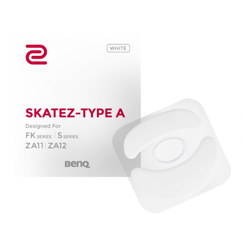 BenQ ZOWIE Skatez-Type A бяла гейминг подложка за мишка