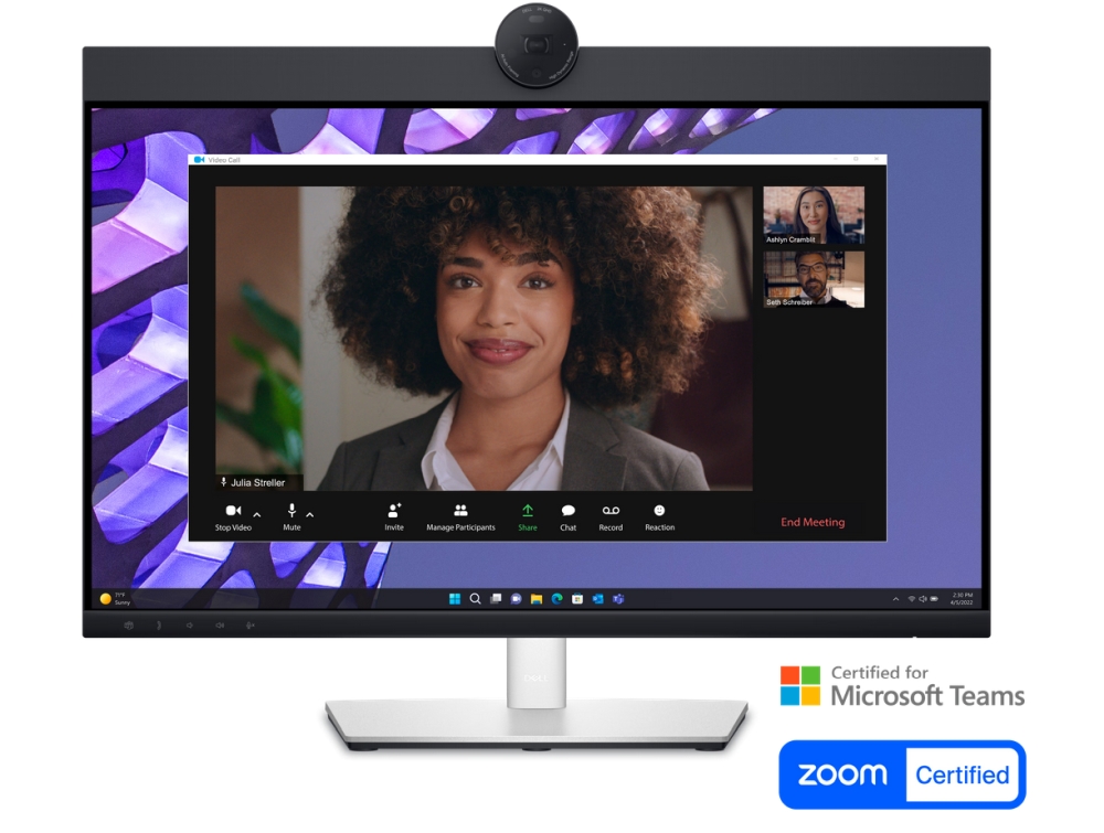 Monitor Dell P2424HEB 23.8 Video Conferencing FullHD 1920x1080