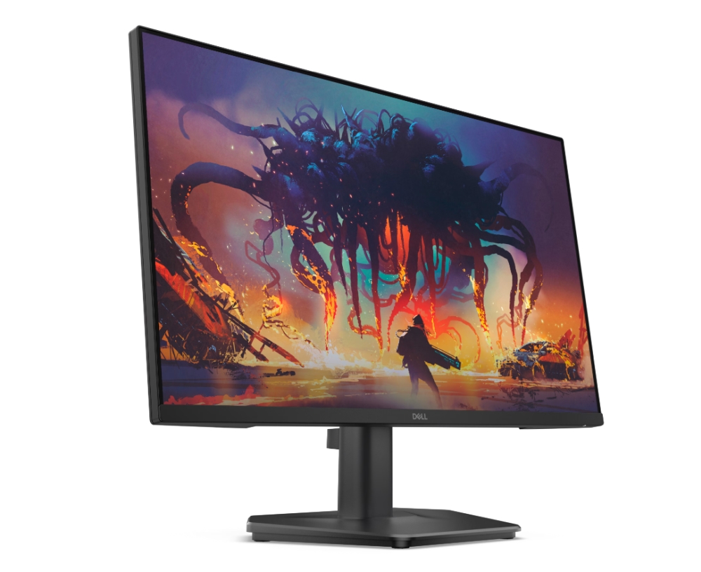 Монитор Dell SE2425HG 23.8 Wide LED IPS Anti‑Glare 1ms GTG (Extreme Mode) 200Hz 300cd/m² FullHD 1920x1080 99% sRGB, HDMI/DP, Tilt, черен