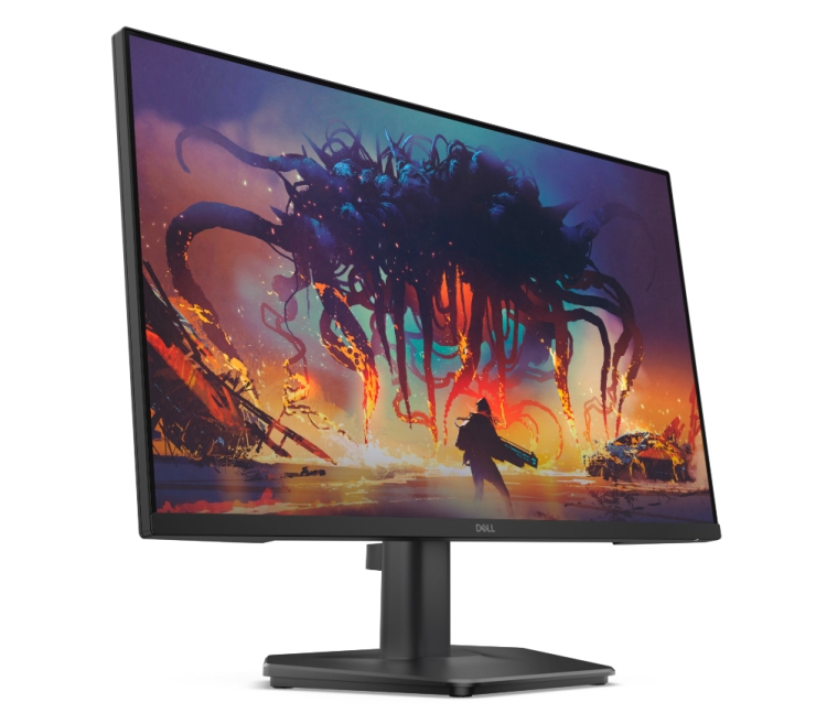 Монитор Dell SE2425HG 23.8 Wide LED IPS Anti‑Glare 1ms GTG (Extreme Mode) 200Hz 300cd/m² FullHD 1920x1080 99% sRGB, HDMI/DP, Tilt, черен