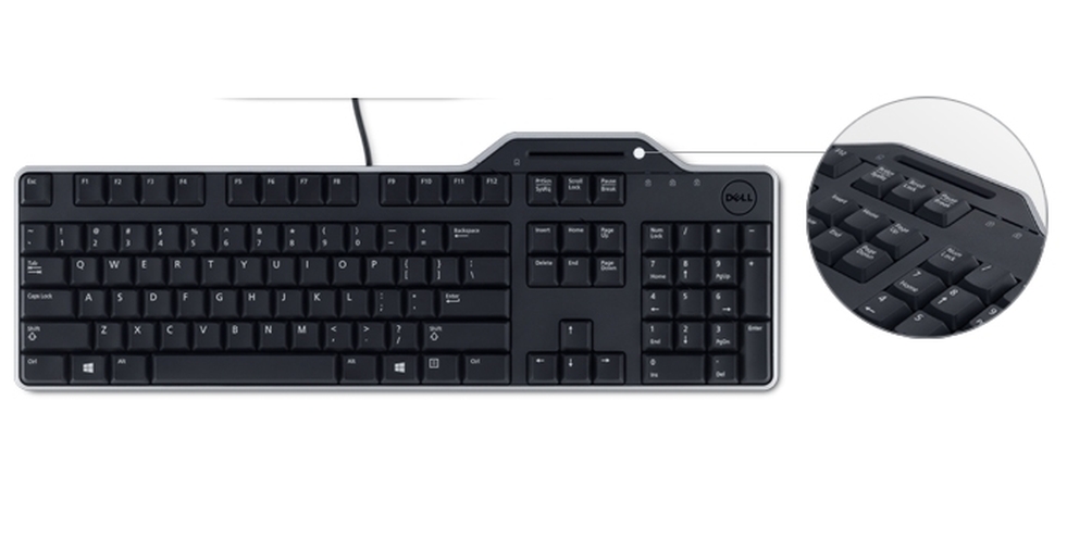 Клавиатура Dell KB813 Smartcard