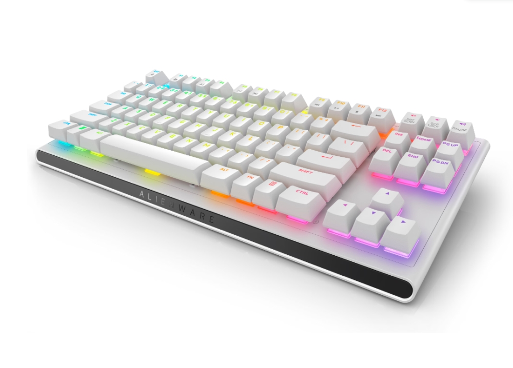 Gaming keyboard Dell Alienware Tenkeyless - AW420K - US (QWERTY) - Lunar Light