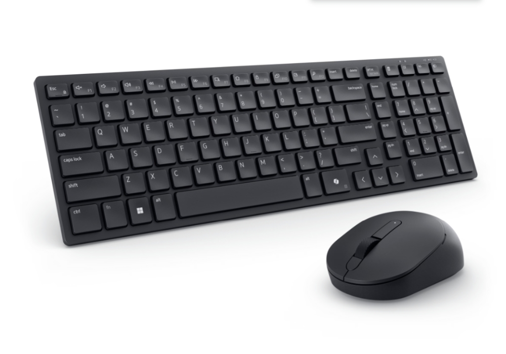 Keyboard and Mouse Dell Pro Compact Silent Keyboard and Mouse KM555 US QWERTY
