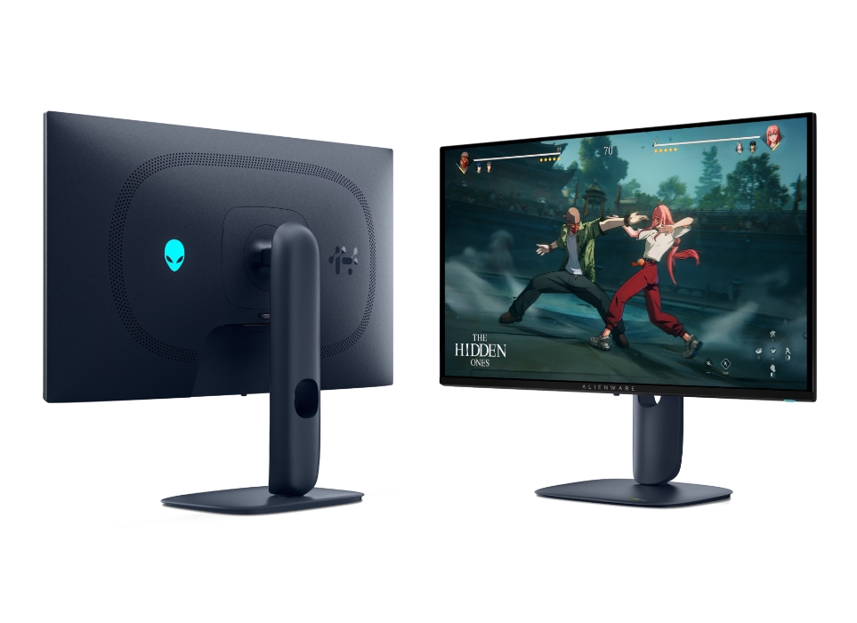 Dell Alienware AW2725D 27 QD‑OLED WQHD 2560x1440 280Hz 0.3ms 95% DCI‑P3 1000cd/m² G‑SYNC, HDMI/DP/USB‑C, adjustable, black