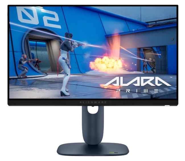 Монитор Dell Alienware AW2525HM 25 IPS AG FullHD 1920x1080 320Hz 0.05ms 400cd/m² G‑SYNC/Freesync, HDMI/DP/USB 5Gbps, регулируем, черен
