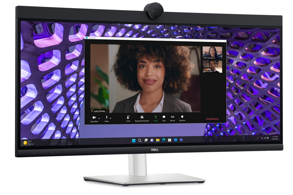 Монитор Dell P3424WEB 34 Curved Video Conferencing WQHD 3440x1440