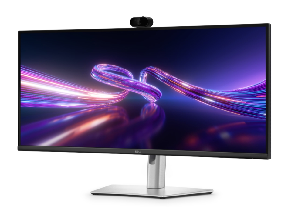 Monitor Dell P3426WEV, 34.1 Curved IPS, UW‑QHD, 100Hz, 5 ms, 99% sRGB, HDMI, DP, USB‑C hub, RJ45, webcam, KVM, PD 90W, Blackcurrys.co